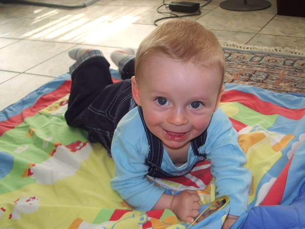 nearly crawling at 7 months?