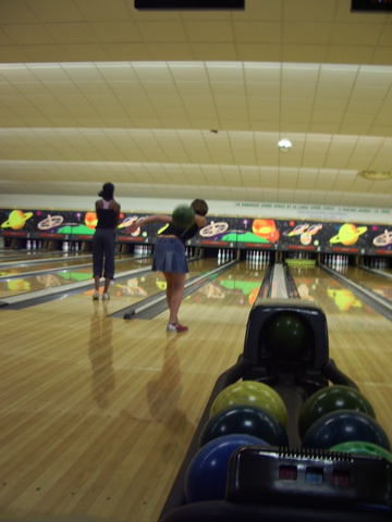 Maryse au bowling