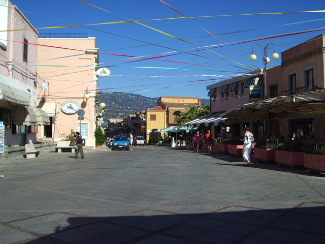 Villasimius main square