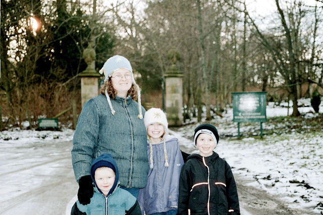 Walking by Duff House