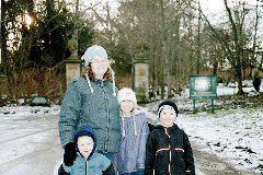 Walking by Duff House