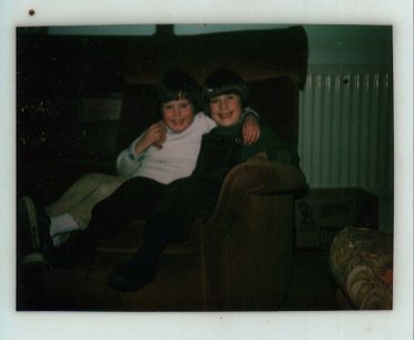 Me (right) and Heather Burns